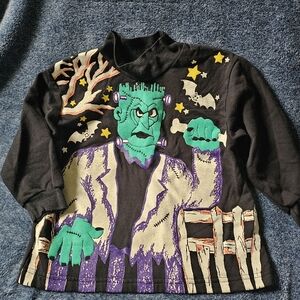 Vtg Halloween Frankenstein sweatshirt